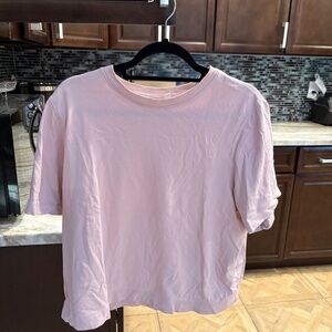 Uniqlo Cotton Oversized Cropped T-Shirt